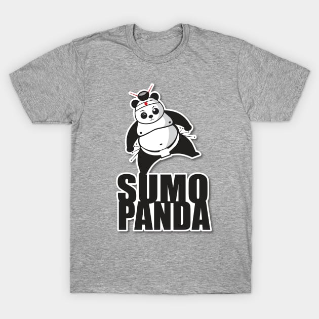 Sumo Panda by Karate Panda T-Shirt by Karate Panda